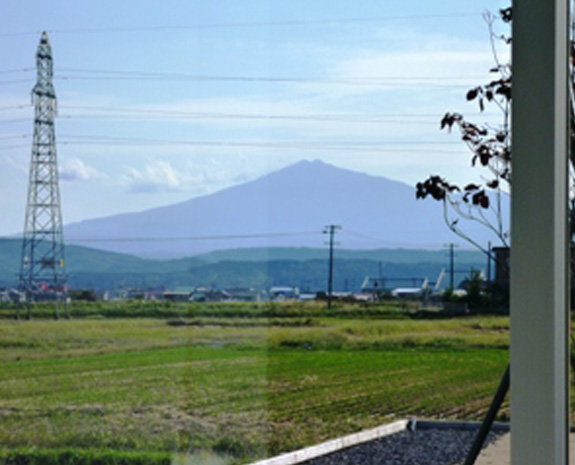 鳥海山が見えるかも？